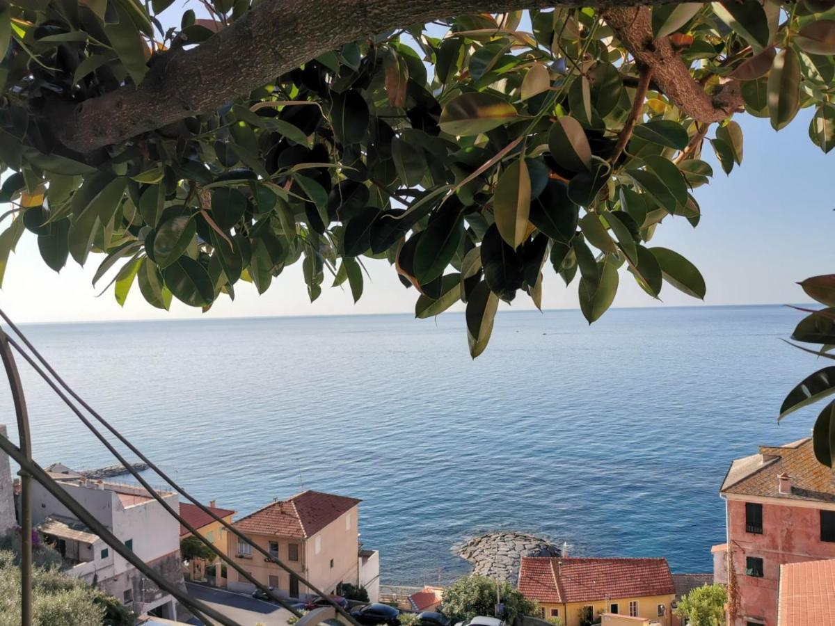 Appartamento Nel Borgo Con Splendida Vista Sul Mare Cervo Exteriör bild