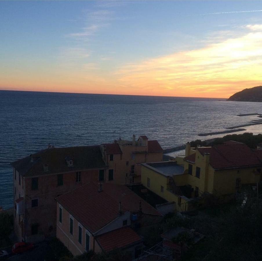 Appartamento Nel Borgo Con Splendida Vista Sul Mare Cervo Exteriör bild