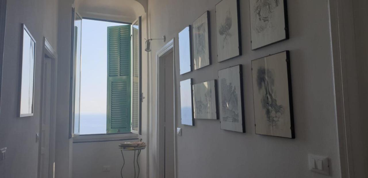 Appartamento Nel Borgo Con Splendida Vista Sul Mare Cervo Exteriör bild