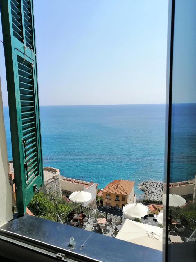Appartamento Nel Borgo Con Splendida Vista Sul Mare Cervo Exteriör bild